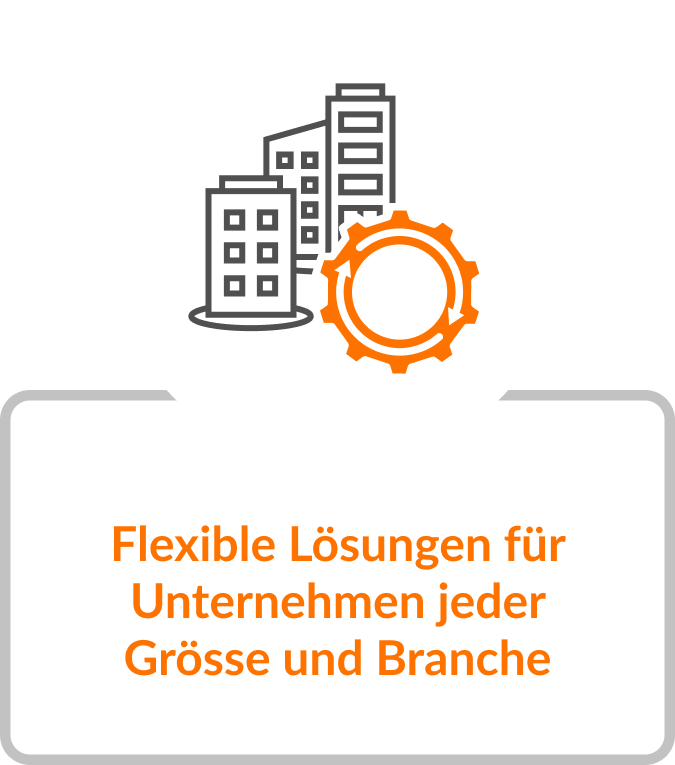 Flexible Lösungen für Unternehmen jeder Grösse und Branche Flexible Lösungen für Unternehmen jeder Grösse und Branche