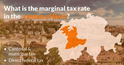 Marginal and Average Tax Rates in the Canton of Bern