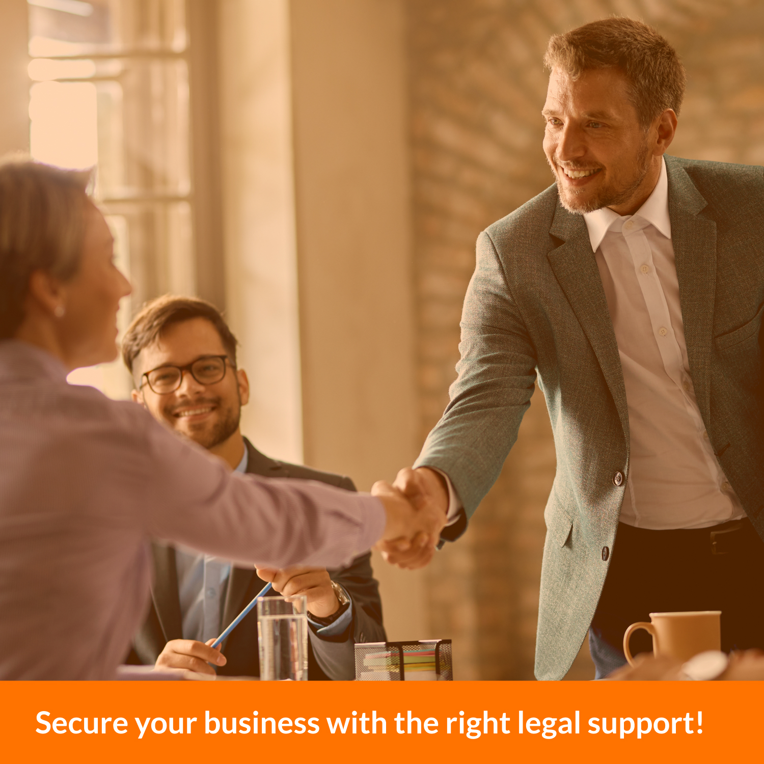 Secure your business with the right legal support! Secure your business with the right legal support!